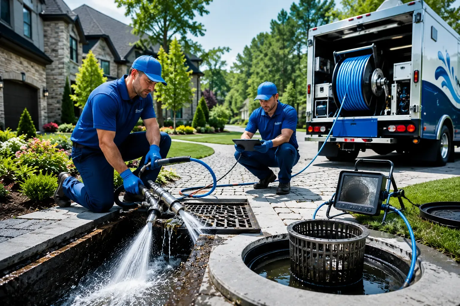 Local outdoor drain cleaning professionals in Lehigh, OK