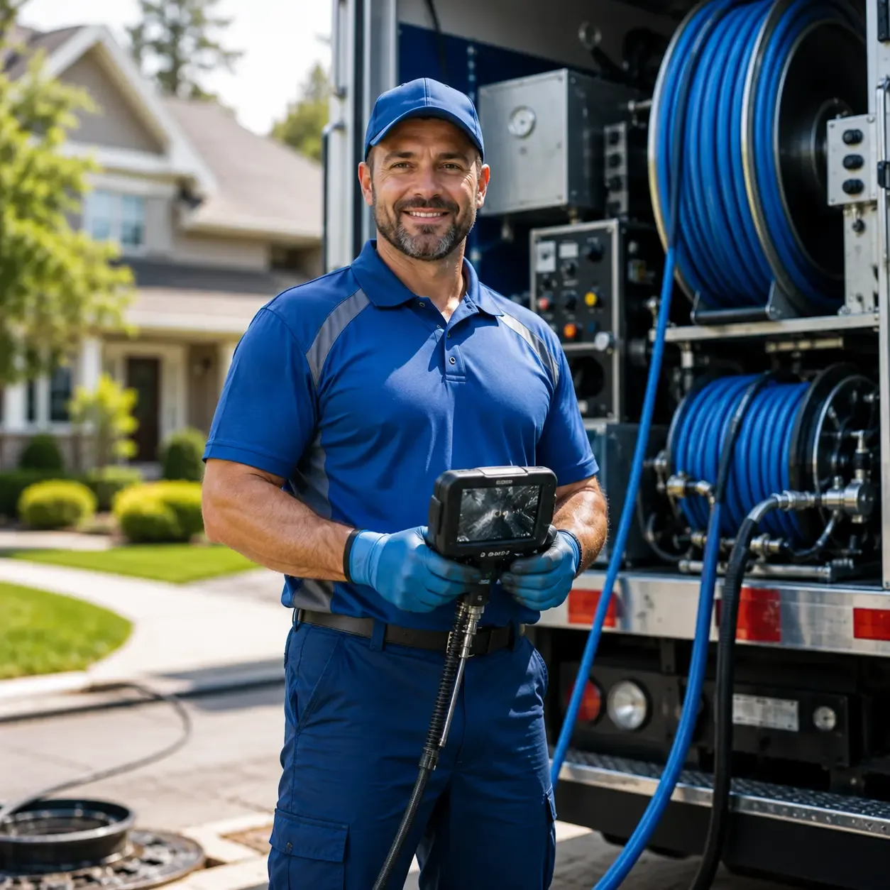 Local outdoor drain cleaning specialists in Lehigh, OK